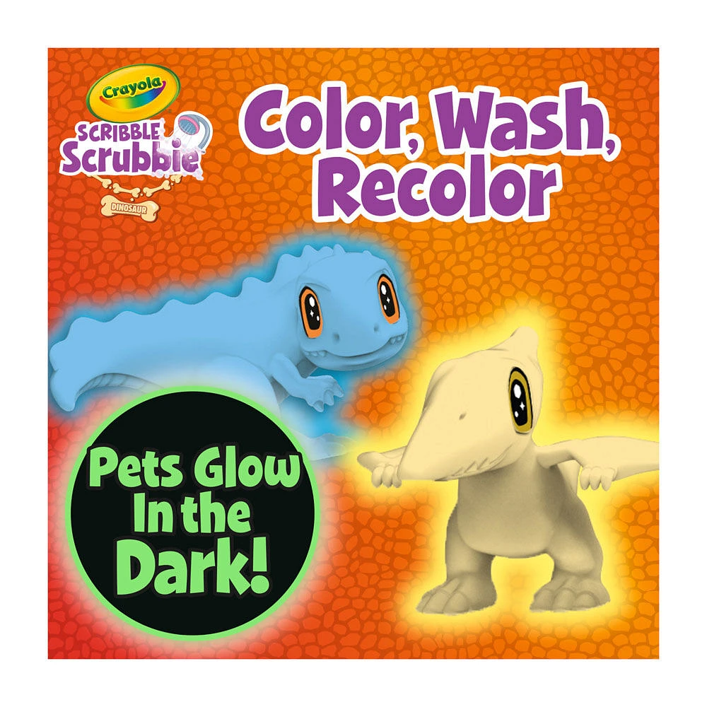 Crayola Scribble Scrubbie Pets Dinosaur Glow Combo Pack