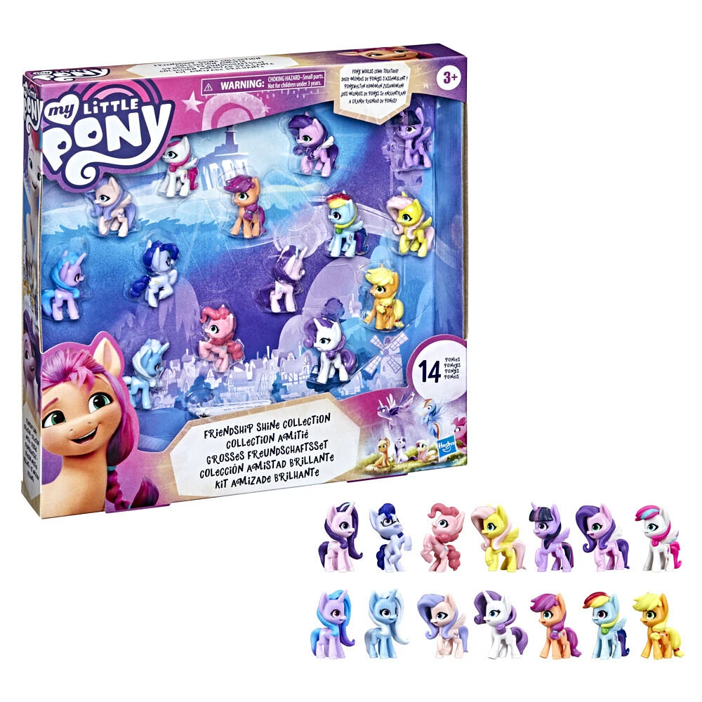 My Little Pony: A New Generation Collection Amitié, pack de 14 poneys