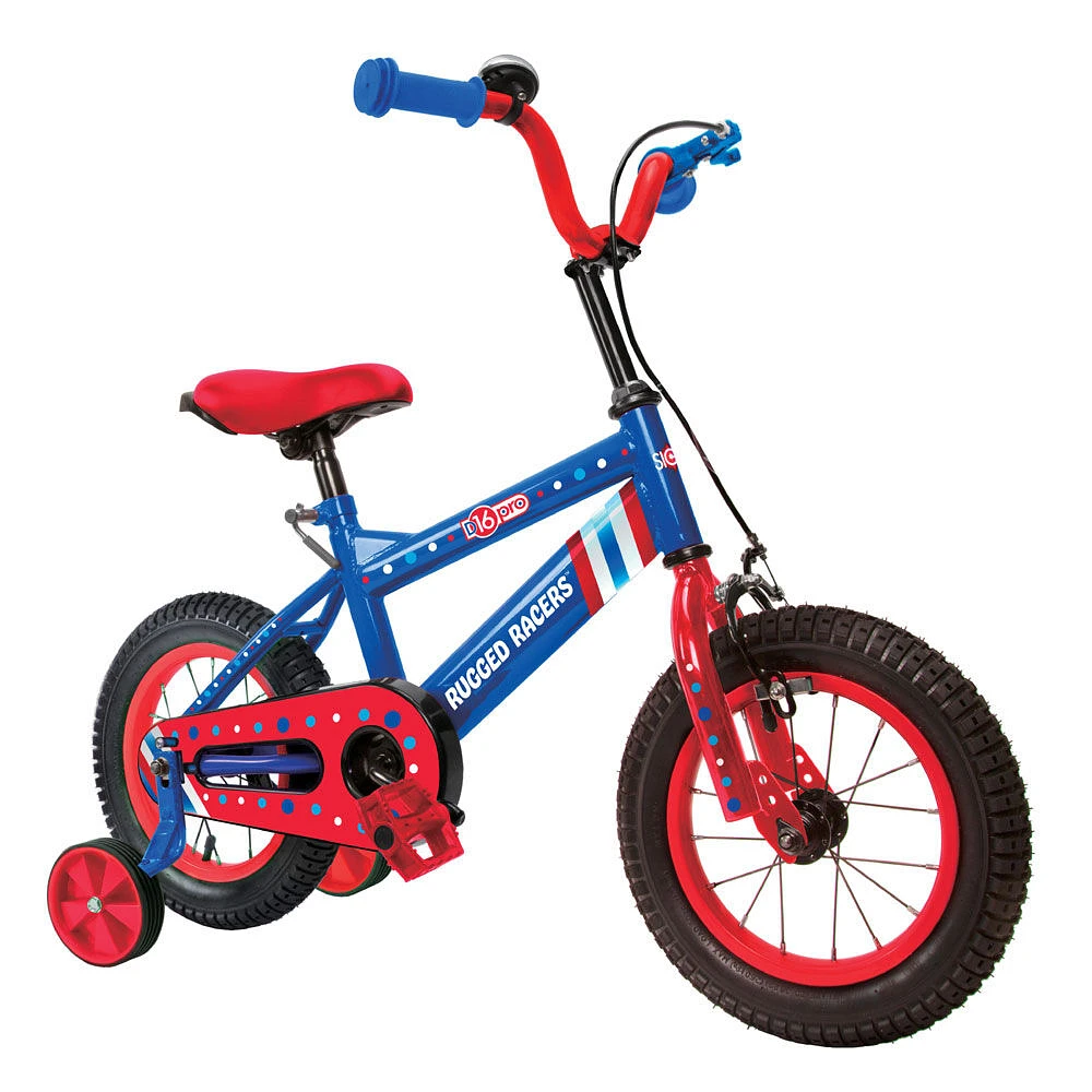 Rugged Racer Inch Kids Bike with Training Wheels- America