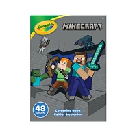 Crayola 48 Page Colouring Book, Minecraft