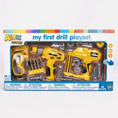ALEX Workshop -  28Pcs Drill Playset