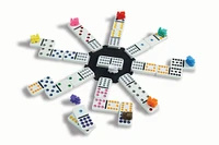 Ideal Games - Classic Mexican Train Dominoes Game