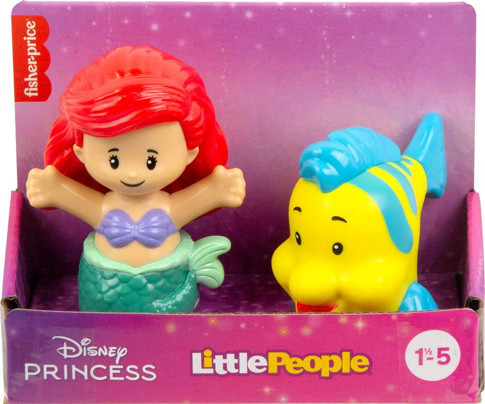 Little People Princesses Disney Coffret figurines Ariel et Polochon