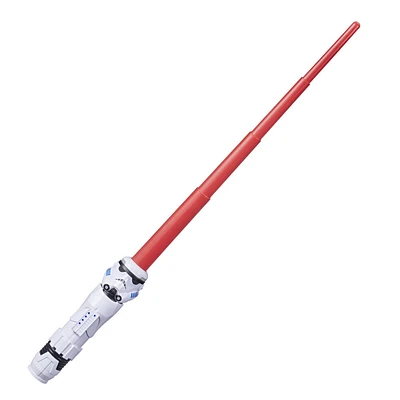 Star Wars Lightsabler Squad, sabre laser Imperial Stormtrooper à lame rouge extensible, accessoire de déguisement