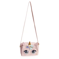 Purse Pets, Glamicorn Unicorn Interactive Purse Pet with Over 25 Sounds and Reactions