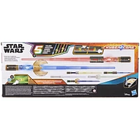 Star Wars LIGHTSABER Forge, Sabre laser de Maître couleurs de la Force, SABRE LASER électronique avec lame changeant de couleur