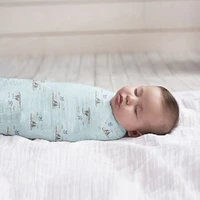 Muslin Swaddle Blk 2 Pack - Harry Potter