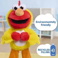 Peluche Elmo déguisé en poulet de Sesame Street