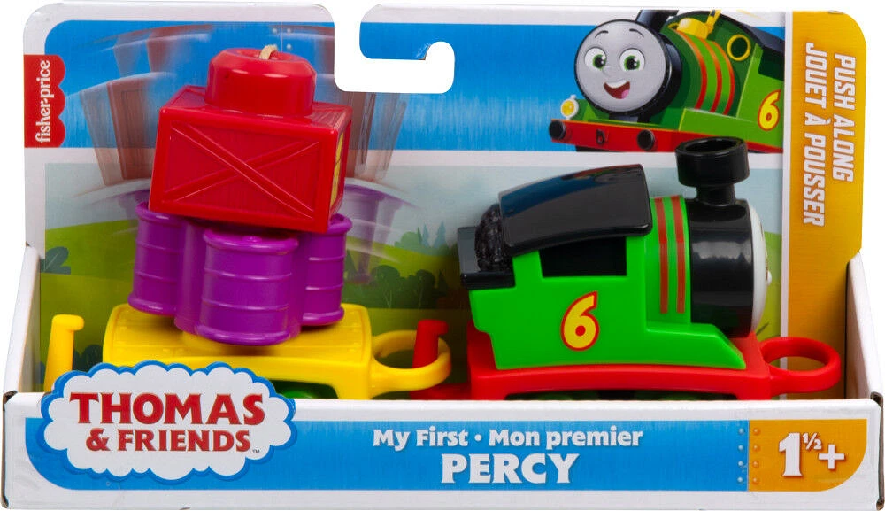 Fisher Price-Thomas et ses Amis-Mon Premier Percy-Train à pousser