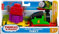 Thomas & Friends My First Percy Push-Along Toy Train with Stacking Cargo for Toddlers