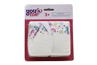 You & Me -  8 pack Doll Diapers