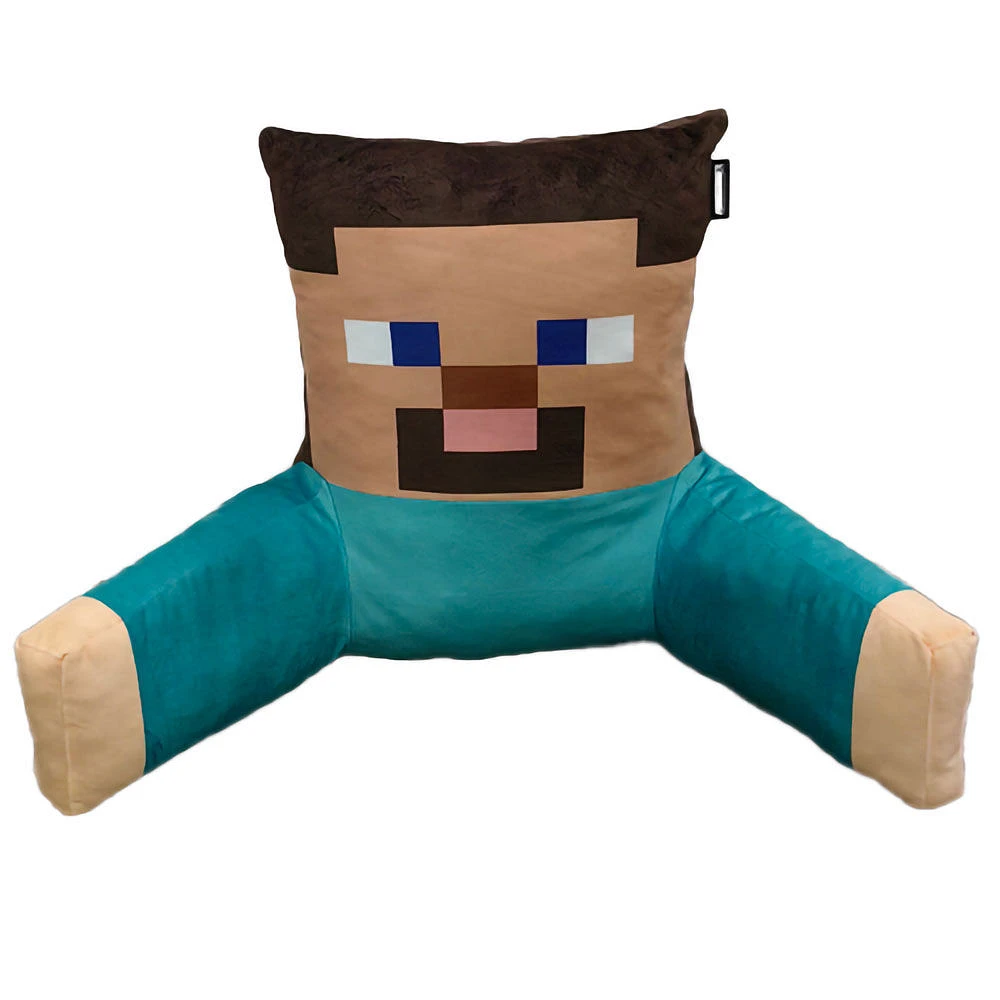 Coussin relaxant Phoenix Minecraft, coussin Steve