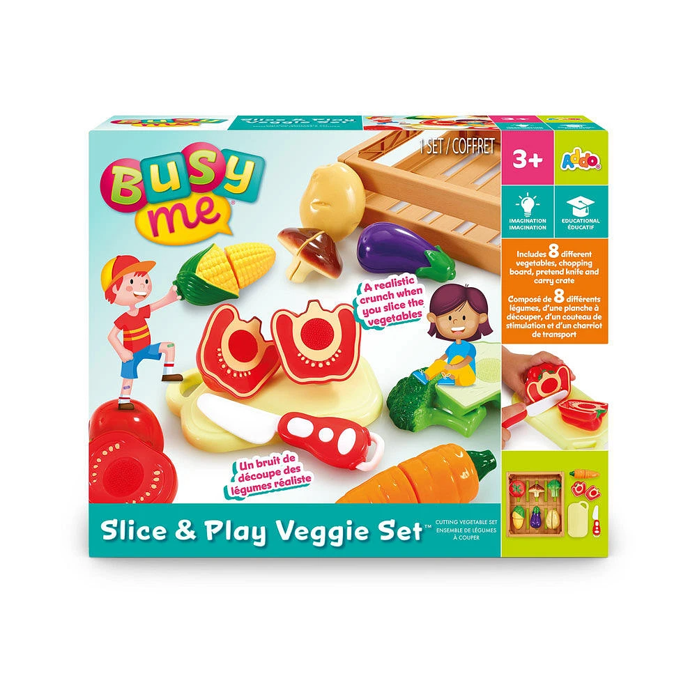 Busy Me Slice and Play Veggie Set - R Exclusive