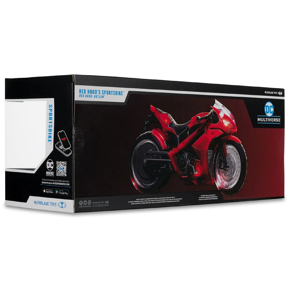 Véhicule DC Multiverse Red Hood's Sportsbike (Red Hood : Outlaw)