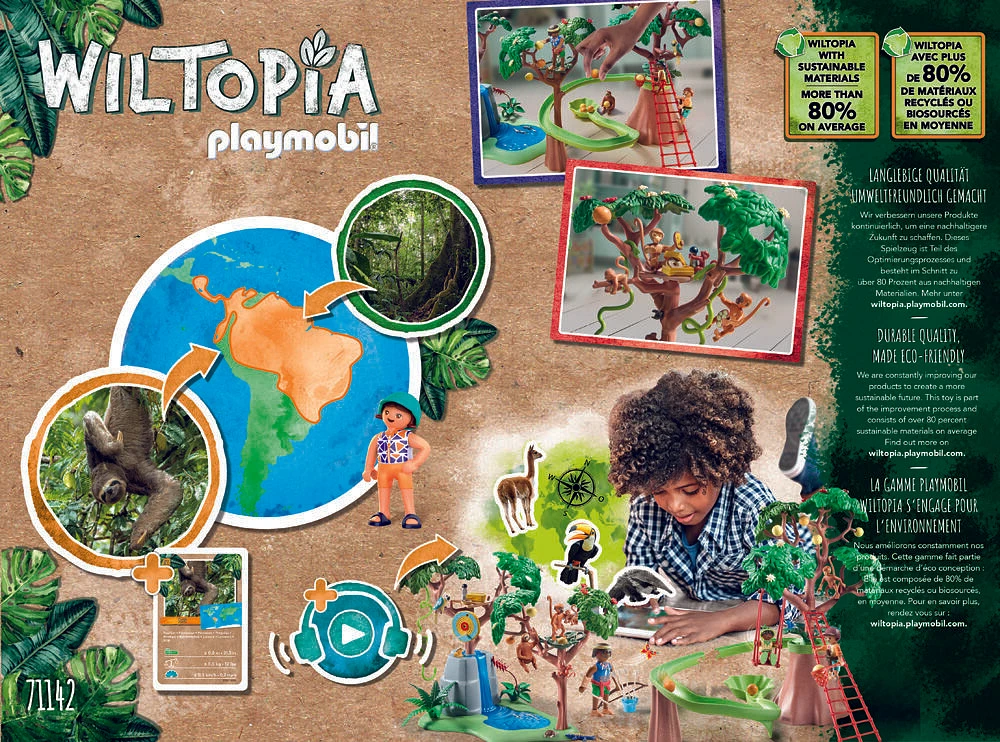 Playmobil - Wiltopia - Tropical Jungle Playground