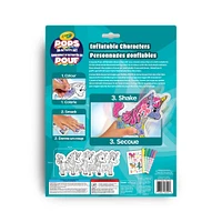 Ensemble d'activités de personnages gonflables Crayola POPS 3D, Licornes