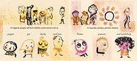 Little Treasures Board Book - English Edition