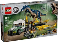 LEGO Jurassic World Les missions des dinosaures : Le camion de transport de l'allosaurus 76966