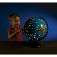 EduScience - 12" Day/Night Illuminated Globe - R Exclusive