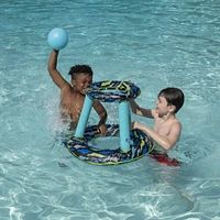 COOP Hydro Spring Hoops, Pool Toy, Inflatable Pool Game Basketball Set