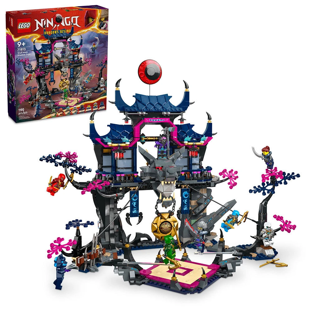 Ensemble LEGO NINJAGO Le dojo de l'ombre du masque de loup 71813