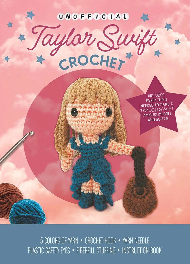 Unofficial Taylor Swift Crochet Kit - Édition anglaise