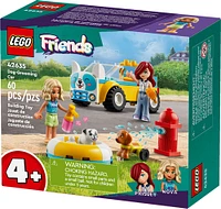 LEGO Friends Dog-Grooming Car, Vehicle Playset, Animal and Nature Pretend-Play Toy for Kids 42635