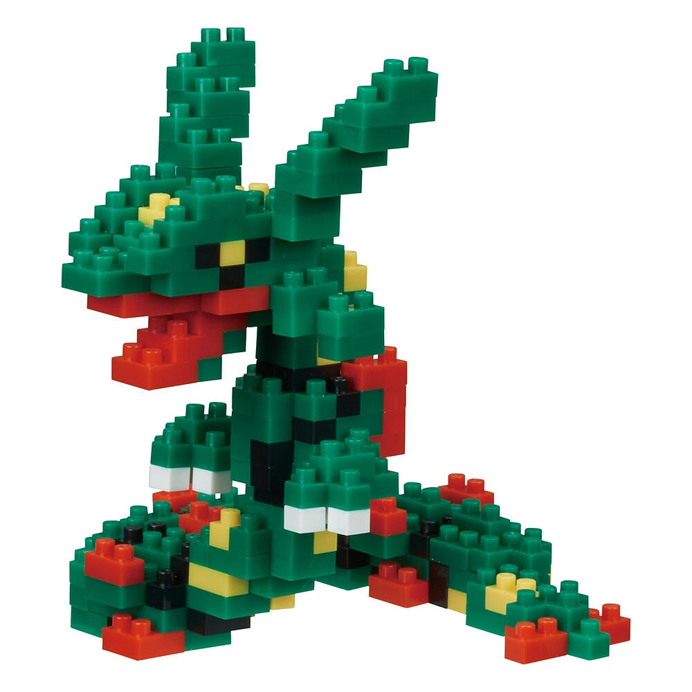 Nanoblock - Rayquaza - Green - Small