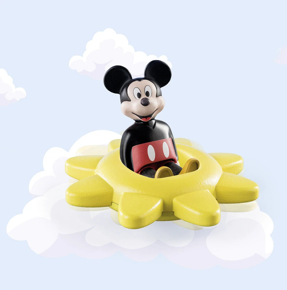 Playmobil - 1.2.3 and Disney: Mickey's Spinning Sun with Rattle Feature