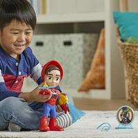 Marvel Spidey and His Amazing Friends Electronic Suit Up Spidey, 10-Inch Action Figure, Preschool Toys for Kids Ages 3 and Up