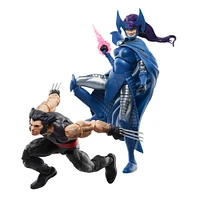 Marvel Legends Series Wolverine and Psylocke Action Figures