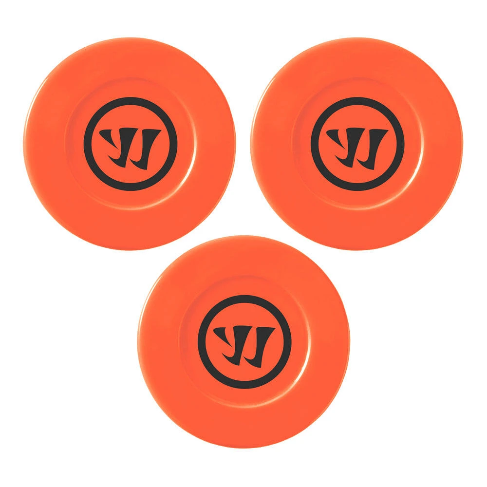 Warrior ensemble â 3 rondelles de rue de hockey - Notre exclusivité