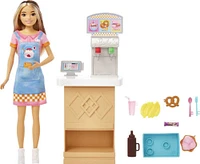 Barbie Skipper Premiers Jobs Coffret Snack-Bar, avec accessoires