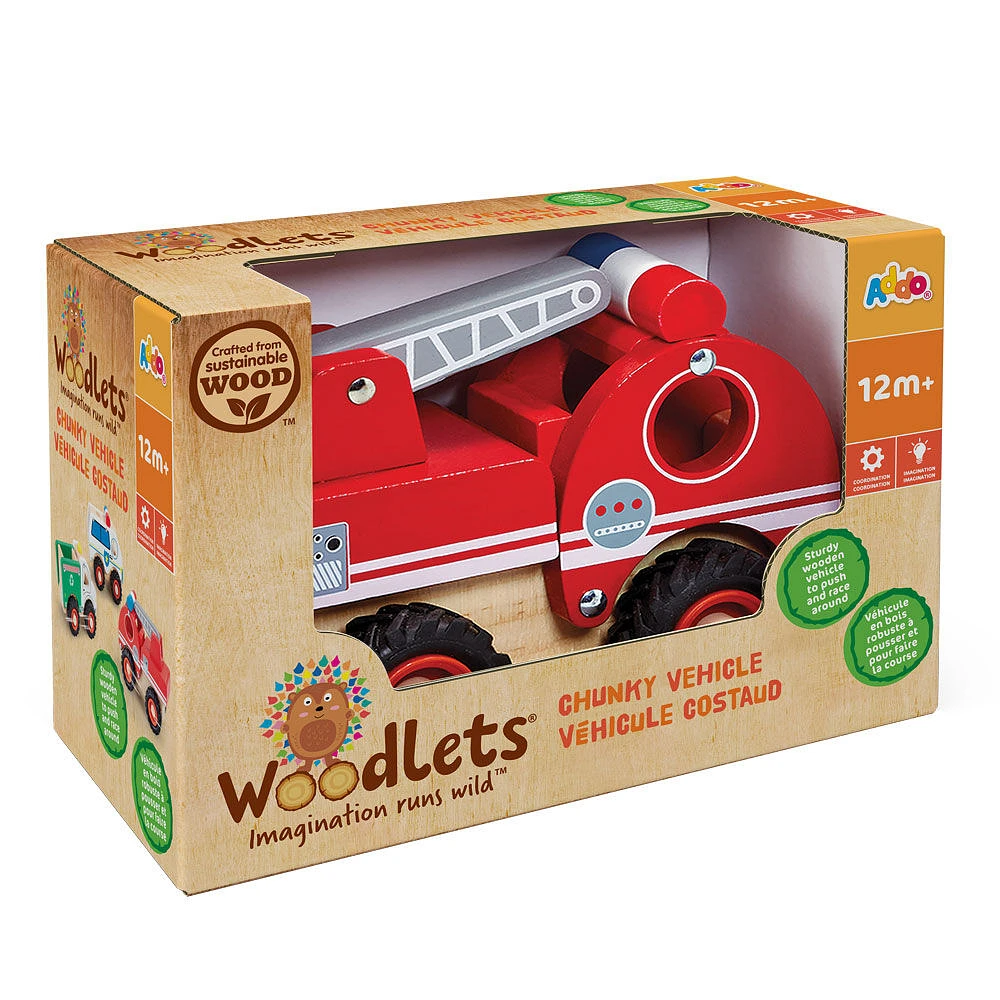 Woodlets - Gros véhicules - Les styles varient, un fourni - Notre exclusivité