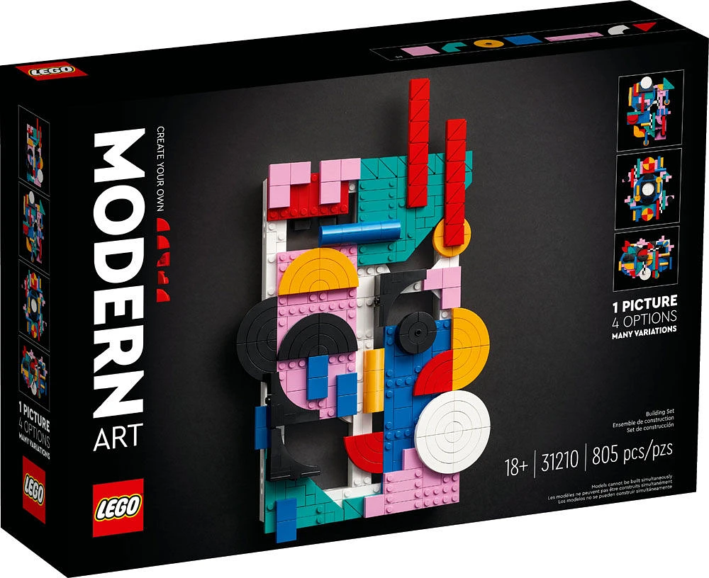 LEGO Art Art moderne 31210 Ensemble de construction (805 pièces)