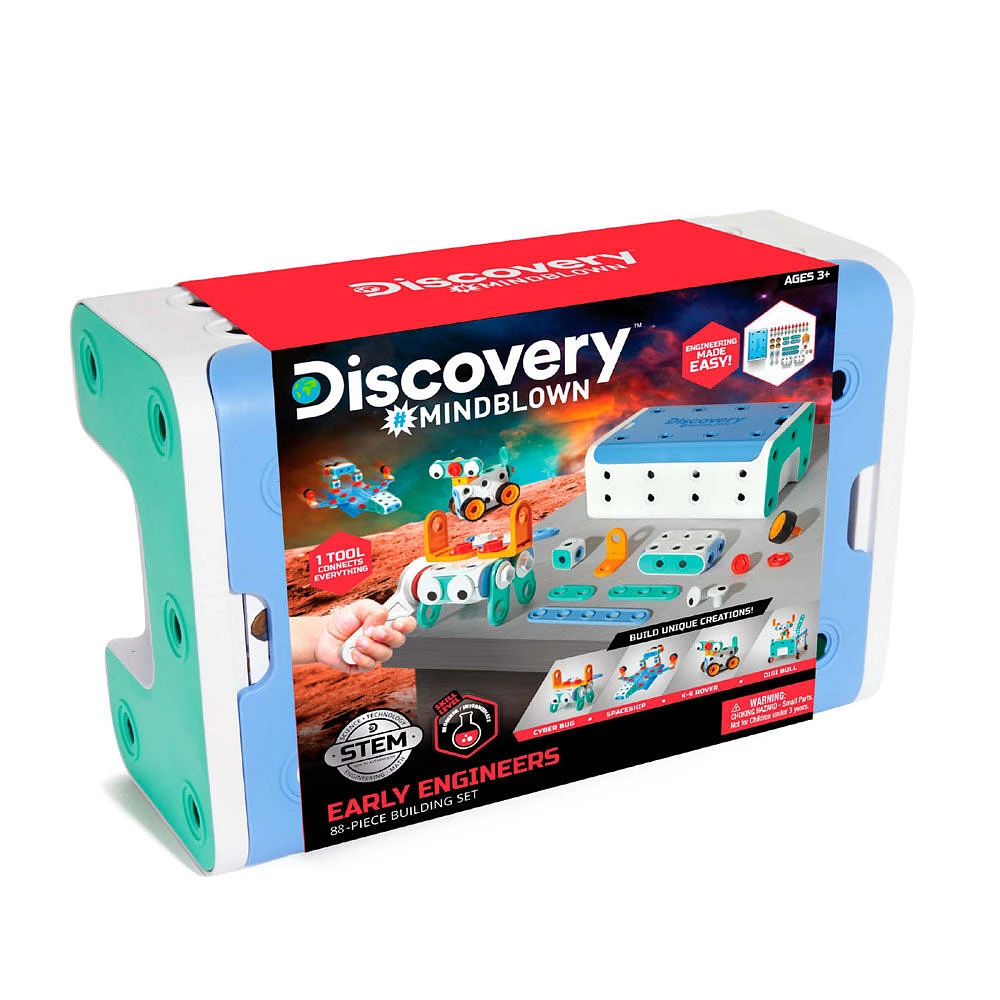 Discovery Toy Early Engineers Building Set 88pc