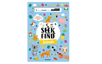 Seek and Find: Animals - Édition anglaise