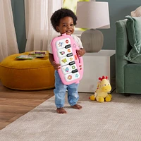 Fisher-Price - Tapis piano Lumières et Apprentissage, pour bébé, rose - Édition anglaise