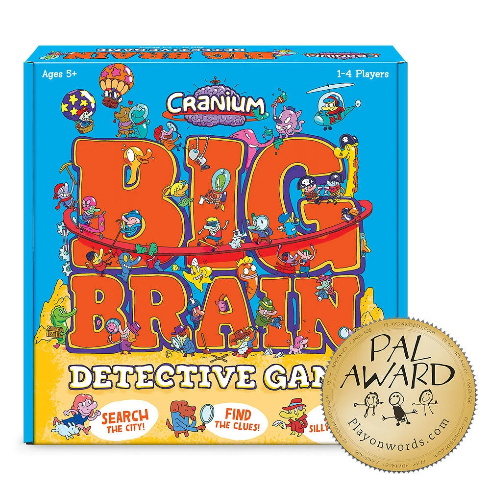 Funko Games CRANIUM BIG BRAIN DETECTIVE GAME - Édition anglaise