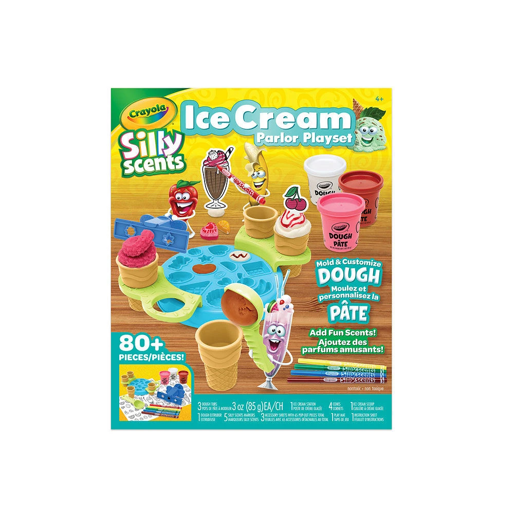 Crayola Silly Scents Ice Cream Parlor Playset