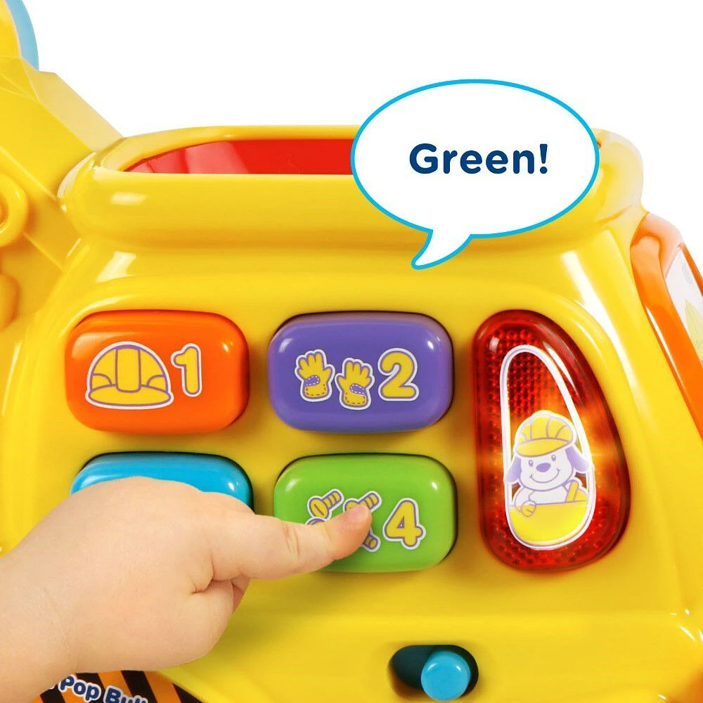 VTech Pop-a-Balls Push & Pop Bulldozer - English Edition