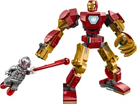 LEGO Marvel Iron Man Mech vs. Ultron Building Toy Set - Buildable Action Figure - Superhero Gift - 76307