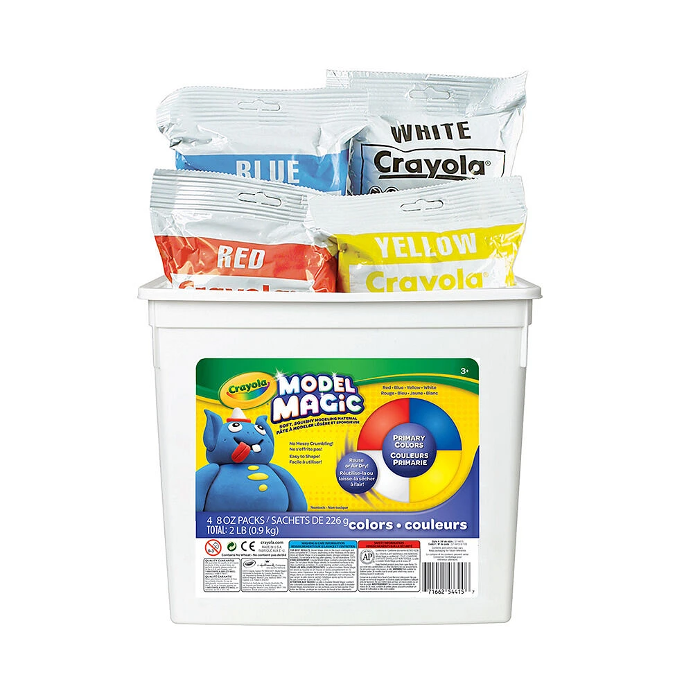 Crayola - Model Magic Bucket, Assorted 2lb