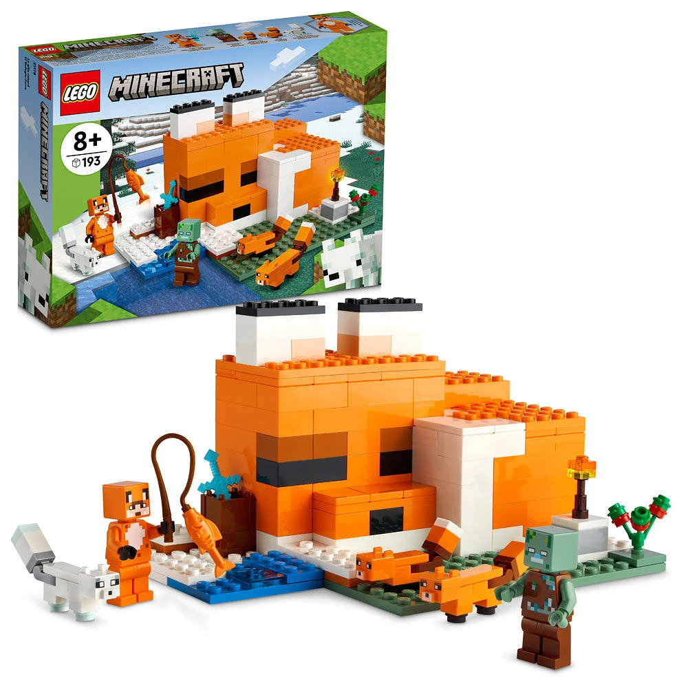 LEGO Minecraft The Fox Lodge 21178 Building Kit (193 Pieces)