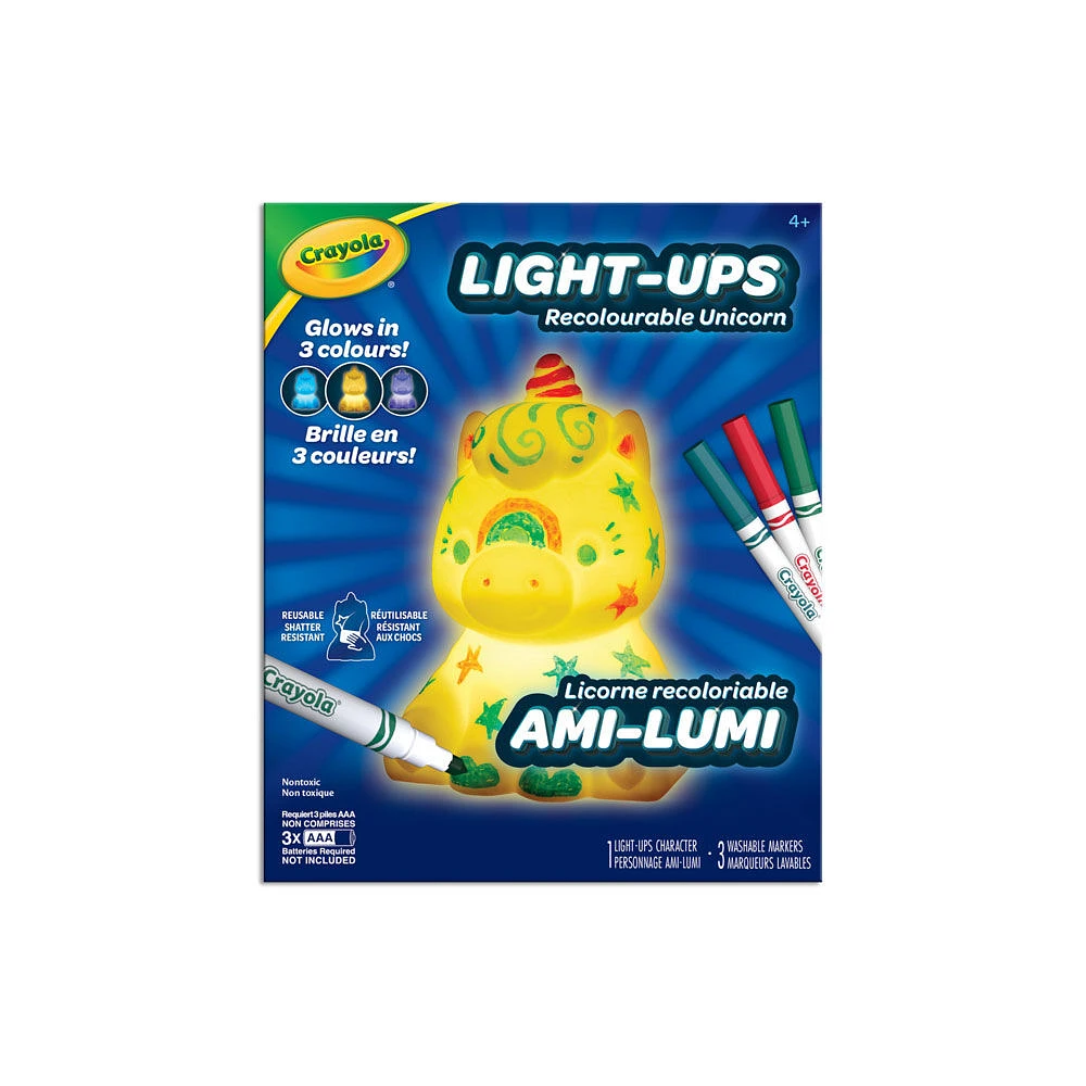 Crayola Light-Ups Recolourable Unicorn