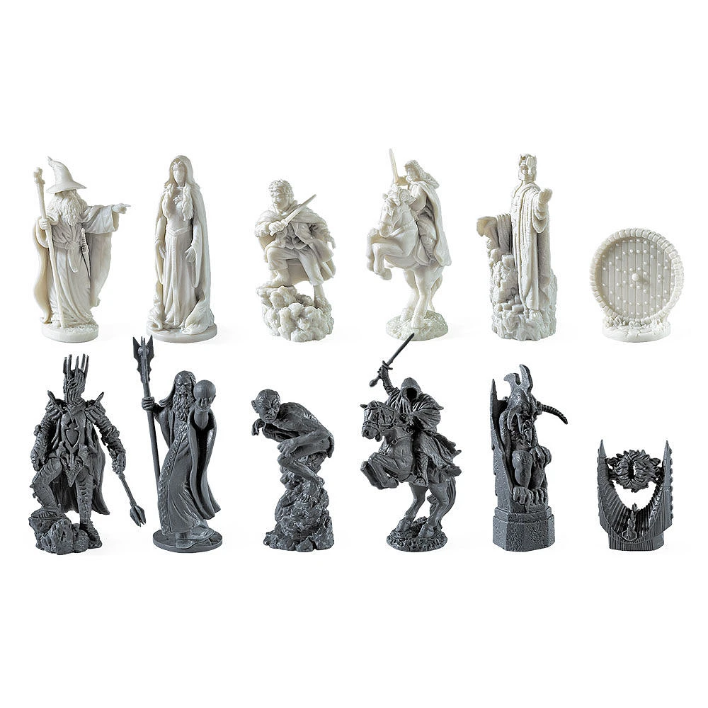 The Noble Collection Lord Of The Rings Chess Set: Battle For Middle-Earth - English Edition