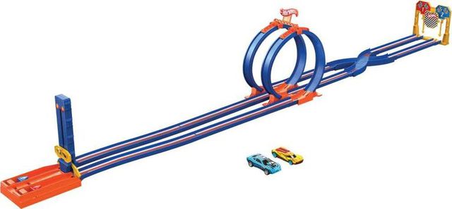 Hot wheels Dragon Drive Firefight Playset And Car Multicolor