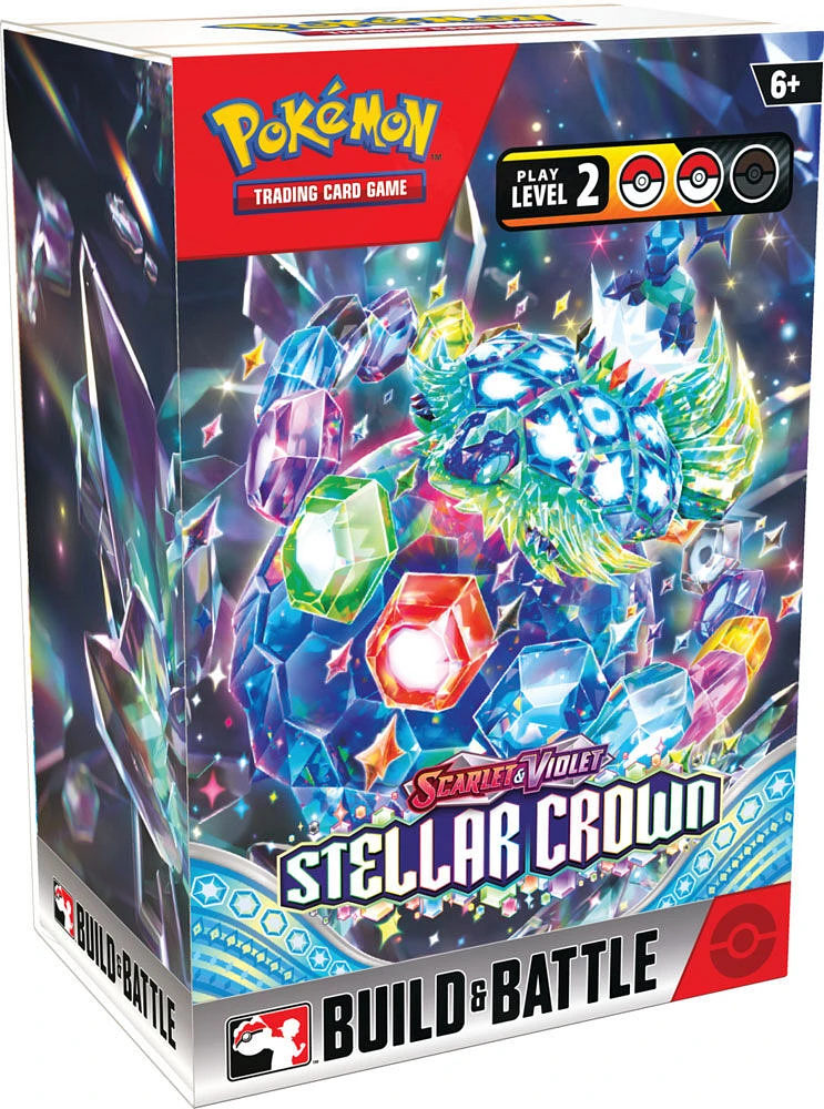 Coffret Construction et Combat Pokémon Écarlate et Violet " Couronne Stellaire " - Édition anglaise