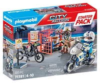 Playmobil - Starter Pack Policier et bandit