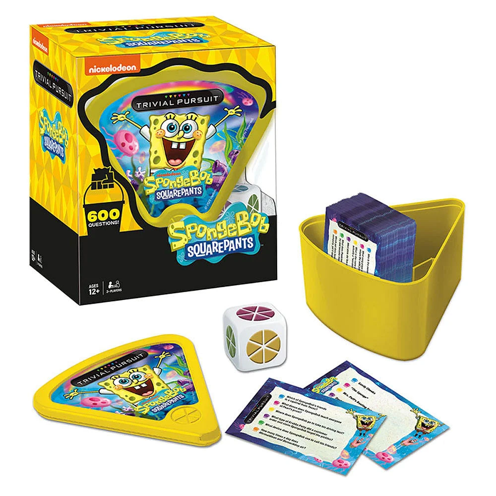 USAopoly TRIVIAL PURSUIT: SpongeBob SquarePants - Édition anglaise